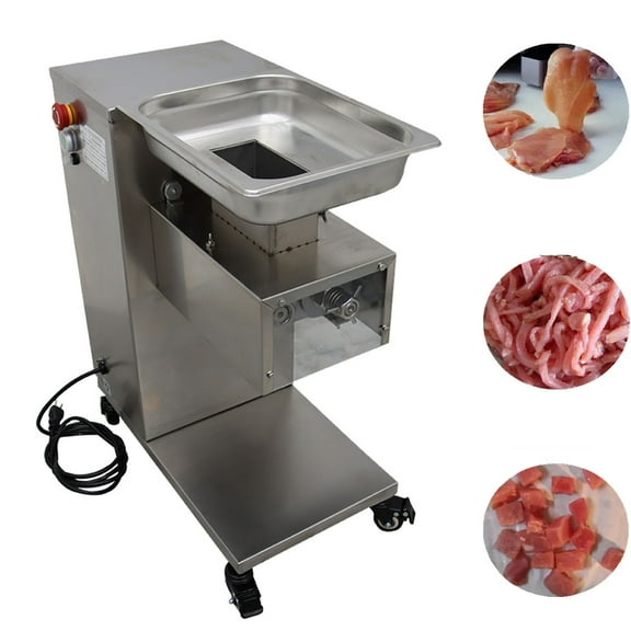 8MM QE Commercial Electric Meat Slicer Meat Shredder Meat Cutting Machine for Beef Lamb Pork 500KG/H