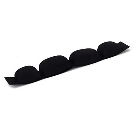 Sennheiser Replacement Parts Learsoon Replacement Headband Pad Cushion Repair Parts for Sennheiser HD600 HD581 HD545 Headphones (Black) ()