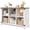 White, variant on Romorgniz 6-Cube Farmhouse Storage Organizer,Cube Bookshelf & Display Shelf for Living Room,Bedroom,Home Office,White