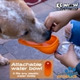 thumbnail image 4 of KE WOOW Customized Dog water bottle complement, fits any bottle of 200 ml, the best choice for routine walks, or whenever you go on a trip. Perfect for cats, dogs, rabbits, or any pets!- 2 pieces -, 4 of 9