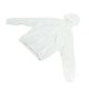 thumbnail image 4 of Ropa con aire acondicionado Chaqueta de enfriamiento de protección solar ajustable de 3 niveles con 2 ventiladores para trabajo en climas cálidos al aire libre Blanco, 4 of 12