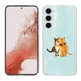 thumbnail image 1 of TalkingCase Slim Phone Case Compatible for Samsung Galaxy S23+ Plus 2023, Meoww Print, Lightweight, Flexible, USA, 1 of 7