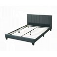 thumbnail image 2 of Eastern King Size Polyfiber Platform Bedframe with Charcoal Color for Bedroom, 2 of 9