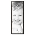 thumbnail image 2 of ArtToFrames 14" x 39" Black Square with Gold Beads Picture Frame, 14x39 inch Black Wood Poster Frame (WOM-5021), 2 of 7
