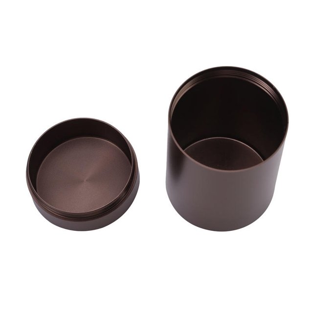 Mini caja de Metal, lata de té, pequeño contenedor portátil de viaje, tarro, azúcar, café, organizador, suministros de almacenamiento para el hogar