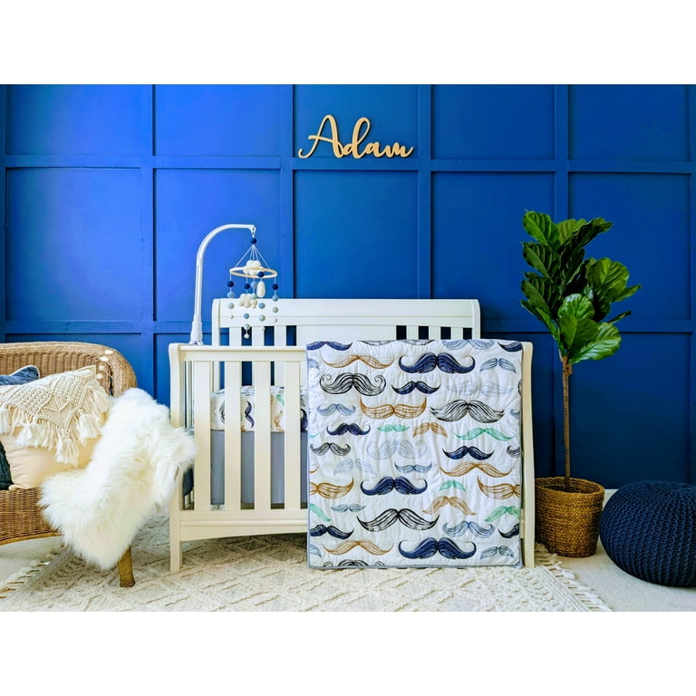 Mini crib cheap bedding walmart