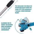 thumbnail image 4 of Susuzi Cordless Electric Weed Wacker, 21 V, Extendable String Trimmer, 4 of 13