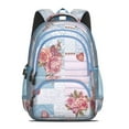 thumbnail image 2 of Pioneer Flower Backpack for School,Cute School Bag,Schoolbag with Adjustable Shoulder Straps & Padded Back,16.9 Inch, 2 of 5