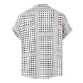 thumbnail image 3 of KaLI_store Shirts for Men Men's Short Sleeve Dress Shirts with Pocket Casual Button Down Shirts -Free Business Shirt White,M, 3 of 4