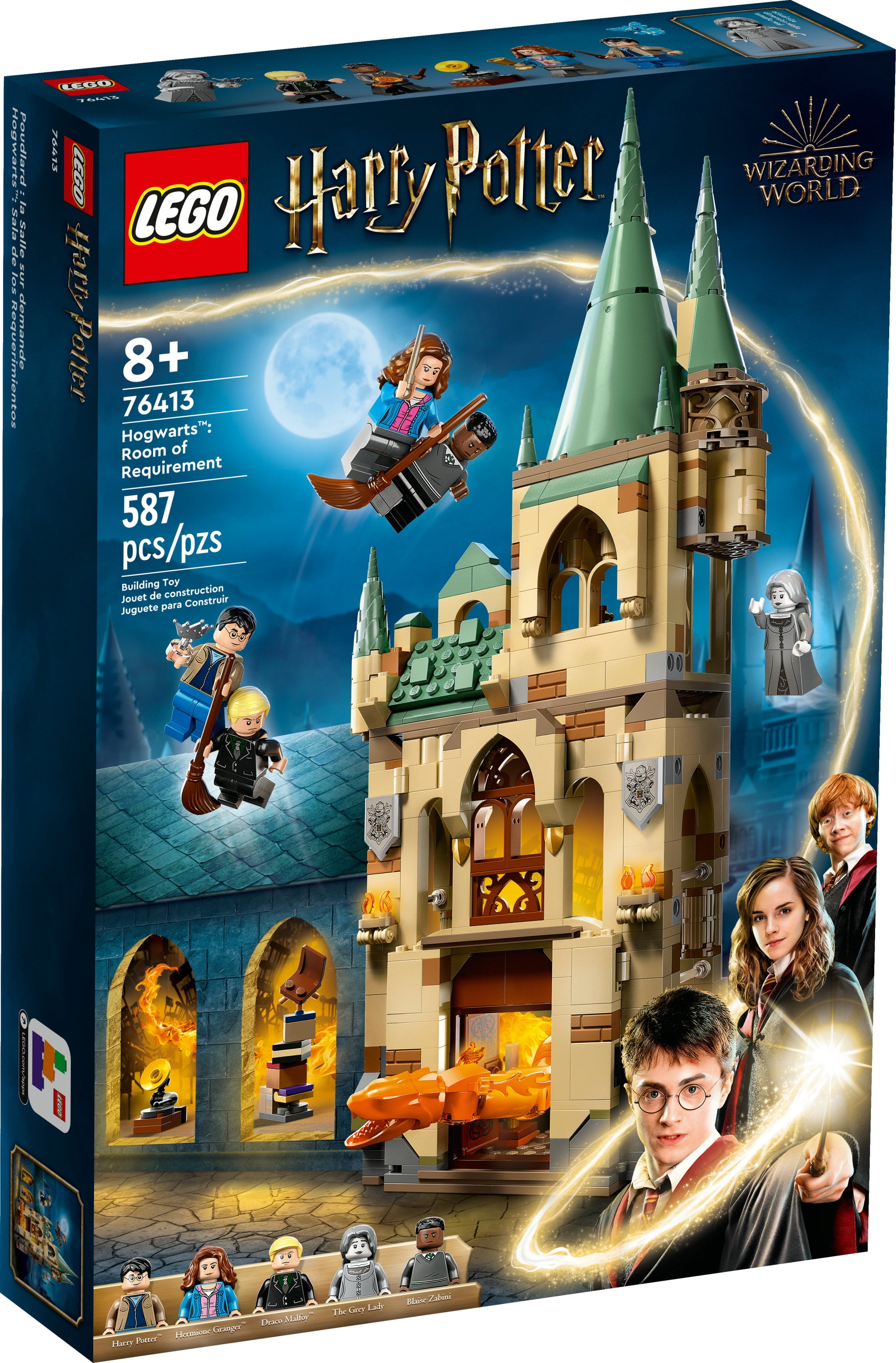 LEGO Harry Potter Hogwarts Room of Requirement 75966 Dumbledore's Army Gift  Idea from Harry Potter and The Order of The Phoenix (193 Pieces)