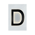 thumbnail image 1 of Backlit LED House Letter 8” – Prima Decorative Hardware, Modern LED Address Sign Letters A-D, Floating Effect Stainless Steel Lighted House Letters, Weather Resistant, Warm White 3200K, 1 of 7