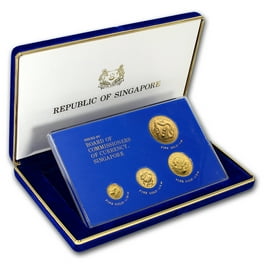 1988 Singapore 5 oz Proof Gold Singold Dragon - Walmart.com 1988 Singapore 5 oz Proof Gold Singold Dragon - Walmart.com
