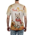 thumbnail image 5 of Happy Thanksgiving Cairn Terrier with Turkey Pumpkins Autumn Vibes All Over Print 3D Shirt Unisex Merch Cairns Dog Lover - 12018, 5 of 6