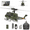 1 Battery, variant on YUXIANG F07 UH-1 Huey 6CH RC Helicopter, 1:34 Scale Brushless Flybarless Helicopter with Optical Flow & Altitude Hold, 2.4GHz Military Aircraft Model Gift for Adults (RTF Version)