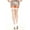 White, variant on Women's Backseam & Lace Top Fishnet Thigh High Stockings; White 4909-WHITE
