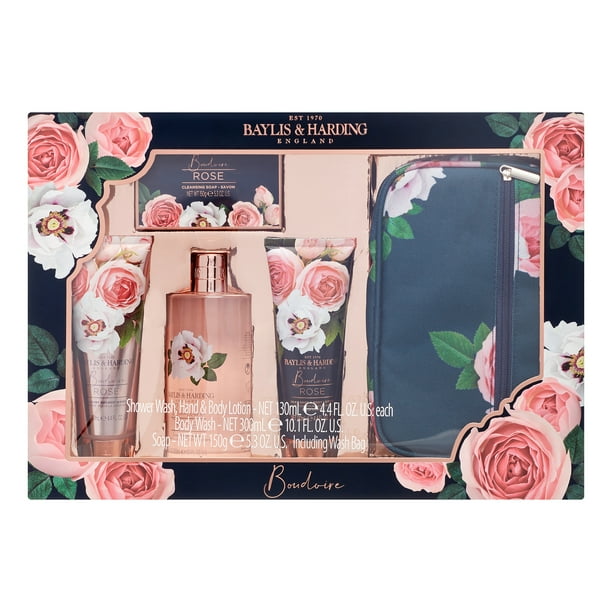 Baylis & Harding Toiletry Gift Set, Boudoire Rose