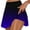 Dark Blue, variant on Lcziwo Athletic Skorts for Women Flowy Lightweight Stretchy Soft Skirts Running Yoga Workout Golf Gradient Skorts Casual Dressy Summer 2025 Skorts Purple,XL