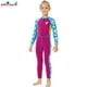 thumbnail image 4 of Niños con traje de neopreno de neopreno Prevención de rasguños de neopreno con cremallera frontal Surf Traje para niñas Jóvenes Adolescentes Niño Niño Natación M 2.5mm Inevent OD003644-02, 4 of 7