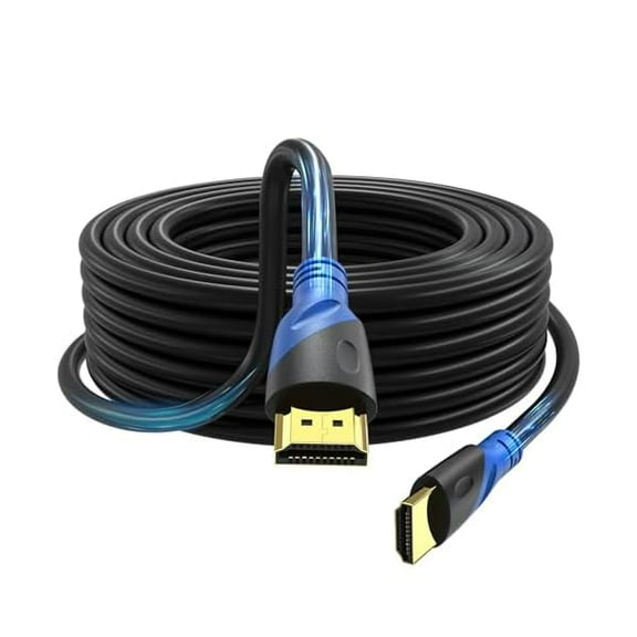 4K HDMI 40 FT Cable (HDMI 2.0,18Gbps) Ultra High Speed Gold Plated Connectors,Ethernet HDMI Cord, 4K@60HZ 2K 1080P 3D ARC Compatible with UHD TV Monitor Laptop Xbox PS4/PS5 ect(12m)