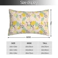 thumbnail image 2 of Salouo Lemon Leaves Pattern Pillow Cases,1PC Pillow Covers with Envelope Closure Decorative Pillow Case for Bed Couch,Pillows Not Included-16"x24", 2 of 6