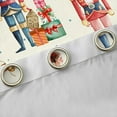 thumbnail image 4 of Feelyou Cartoon Cute Princess Black Out Curtains for Kid, Nutcracker Royal Guarder Curtains Pack of 2 (42x63 Each), Merry Christmas Theme Bedroom Curtains, Window Curtains Room Decor, 4 of 6