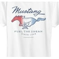thumbnail image 3 of Ford - Mustang Fuel The Dream 1964 - Women's Short Sleeve Graphic Tee, 3 of 5