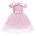 thumbnail image 1 of Robe de Princesse pour Filles Tout-Petits Robe de Concours Nœud Solide Robe de Princesse de Fête, 1 of 7