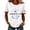 c-207White52, variant on CUSTG Women T-Shirts Commemorative Graphic T Shirt Tee Anniversary Celebration Casual Comfort O-Neck 1776-2026 Celebrate America's 250th Anniversary Relaxed Fit Tops