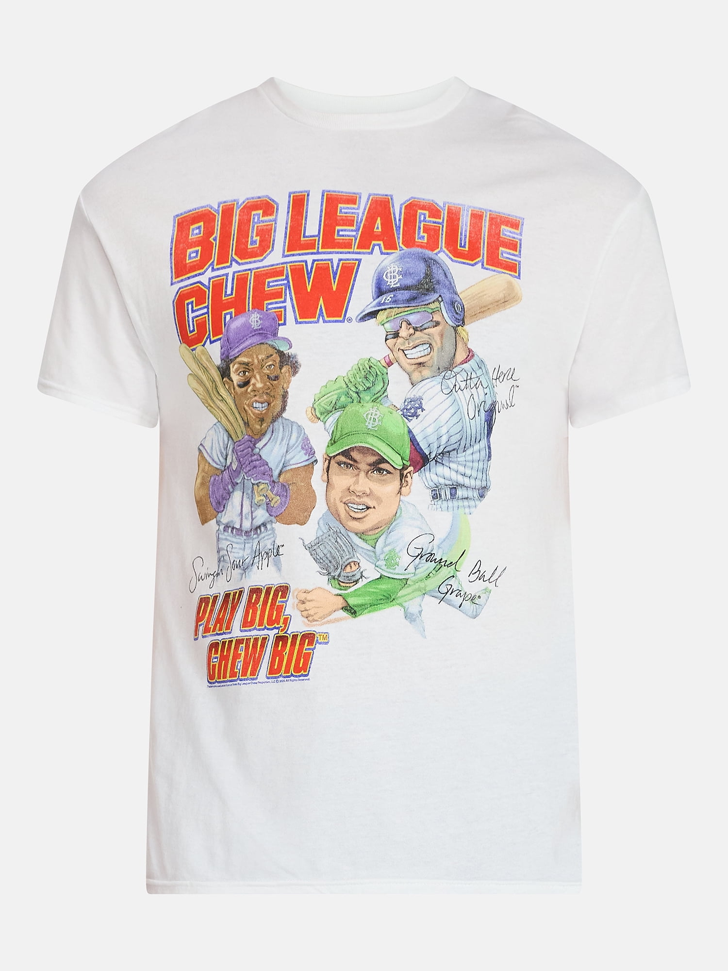 Big League Chew Men's & Big Men's Graphic Tee Shirt, Sizes S-3XL