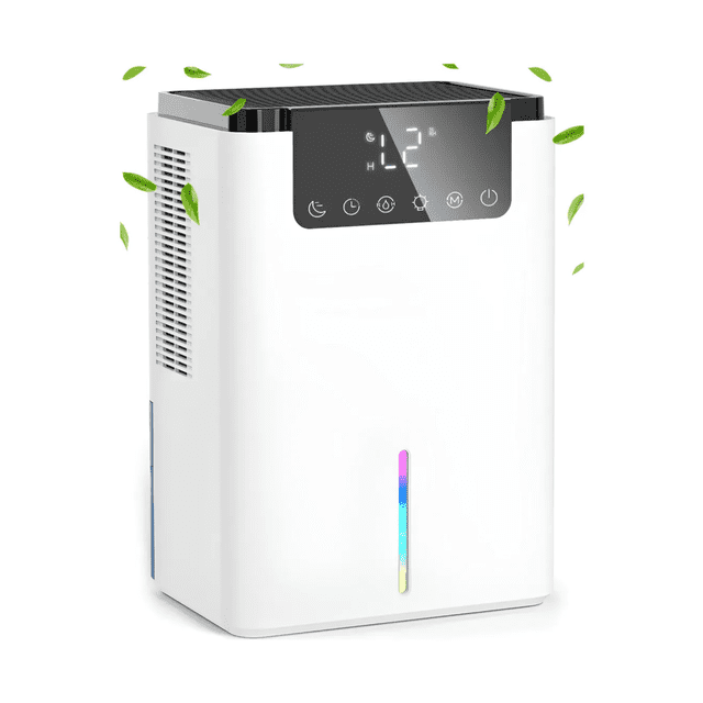Deshumidificador Eléctrico Inteligente Doméstico 2000 ml Malubero Blanco