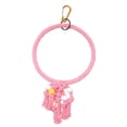 thumbnail image 2 of HEVIRGO Bird Swing Toy Multifunctional Bite Resistant Exquisite Pet Circle Ring Climbing Toy for Cockatiel,Pink S, 2 of 10
