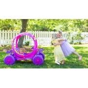 Dynacraft Disney Princess 24V Carriage, Pink, Remote Control, 2 Seats, Ages 3+, 1 Count