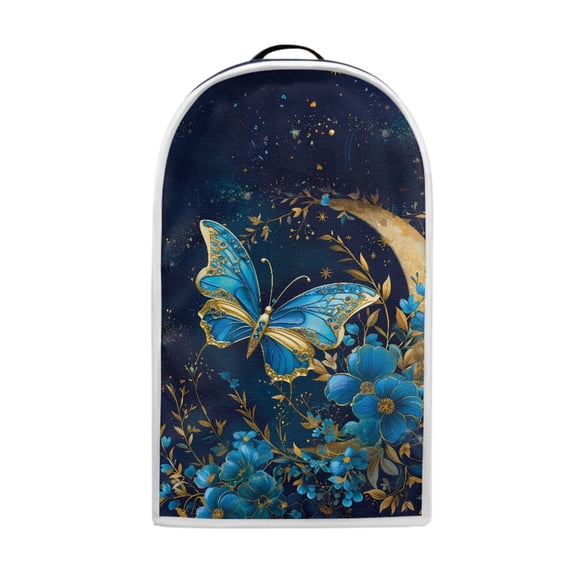 HELLHERO Dark-toned Butterfly Flower Style Blender Cover Keep Clean with Hand Strap Thickened Thanksgiving Blender Cover