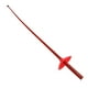 thumbnail image 4 of de esgrima para niños, juguete de esgrima de inducción con sonido, ayuda para el entrenamiento de espadas para duelos de caballeros, rojo, 4 of 9