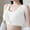 White, variant on Hrsba Womens Plus Size Bra,Women's Lace Underwear Large No Steel Ring Gathering Breathable Beautiful Back Daily Bra,Womens Casual Summer Bra,Womens Bra