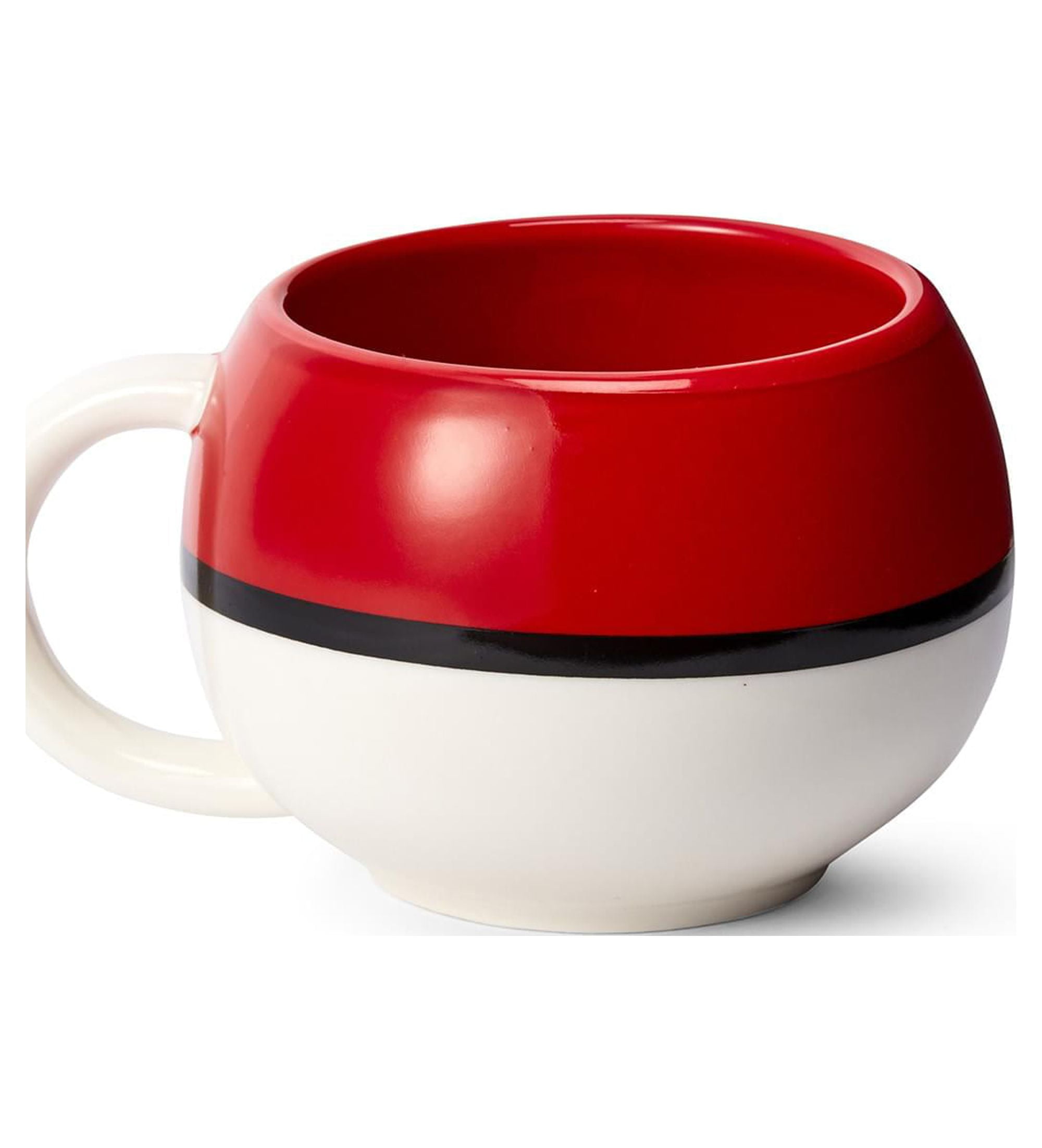 Pokemon Gamer's Anime Tea Cup - Molded Poke Ball Coffee Mug