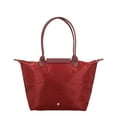 thumbnail image 2 of Longchamp Le Pliage Green Canvas Tote, Red, 2 of 2