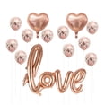 thumbnail image 5 of Globos de oro rosa para fiesta de cumpleaños, bodas, letras de feliz cumpleaños, globos de aluminio, suministros de decoración para fiestas de aniversario y baby shower, 5 of 5