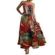 thumbnail image 1 of WILLBEST Vestidos con Curvas para Mujer Vestido Largo con Abertura En El Muslo y Estampado Tropical para Mujer 2025 Grande​​, 1 of 4