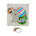 thumbnail image 1 of Pompotops Easter Wooden Gifts Creative Decor Crafts Rabbit Listing Clearance, 1 of 1