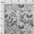 thumbnail image 2 of oneOone Cotton Poplin Gray Fabric Asian Tropical Quilting Supplies Print Sewing Fabric By The Yard 56 Inch Wide, 2 of 4