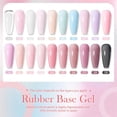 thumbnail image 3 of BORN PRETTY-Base de goma Rosa lechosa para uñas, esmalte de uñas con purpurina, barniz semipermanente, Gel UV autonivelante LED, 15ml, 3 of 4
