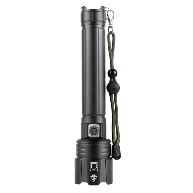 3Modos LED Linterna Antorcha Lámpara Luz Recargable Senderismo al aire libre Batería larga + 2x26650 kusrkot luz de flash recargable