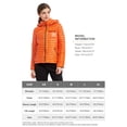 thumbnail image 5 of Orolay Women's Short Length Lightweight Down Jacket Packable Winter Coat, 5 of 5