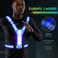 thumbnail image 5 of Reflective Running Vest Gear,Light Up Vest Runners Night Walking, 5 of 5