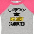 thumbnail image 4 of Inktastic Congrats My Aunt Graduated with Cap Boys or Girls Baby Bodysuit, 4 of 5