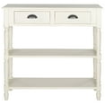 thumbnail image 3 of SAFAVIEH Salem Solid Casual Console Table With Storage, White, 3 of 5