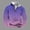 Purple, variant on Blczomt Winter Big and Tall Sweatshirt Casual Pullover Sweatshirt Long Sleeve Blue Gradient Half Zip Men's Clothing