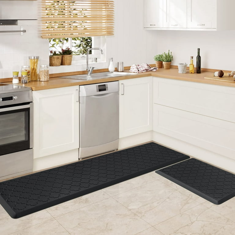 Color&Geometry Kitchen Mats for Floor Cushioned Anti Fatigue, Kitchen Floor  Mats Non Slip in Front of Sink, Foam Padded Kitchen Mats for Standing