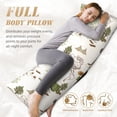 thumbnail image 3 of KLL Ultra Soft Microfiber Body Pillow Cover/Pillowcases 20"x54" with Hidden Zipper Closure-Road Trip, 3 of 5